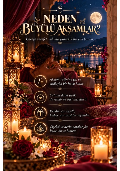Büyülü Akşamlar Seti 5 Li Esansiyel Koku Yağı Difüzör Ve Buhurdanlık Esansı Çok Çeşitli