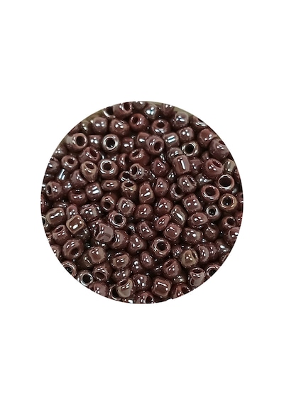Dökme Cam Kum Boncuk 8/0 3 Mm - 60 Gram - Parlak Koyu Kestane - Bnc209
