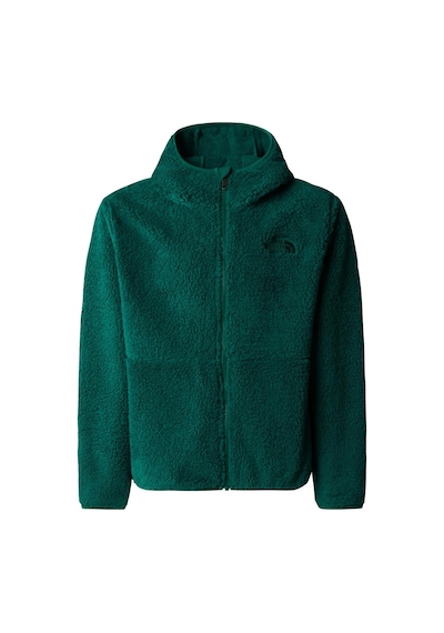 The North Face Genç Çocuk Campshıre F/Z Kapüşonlu Sweatshirt Nf0A89Kbnl11 001 Yeşil