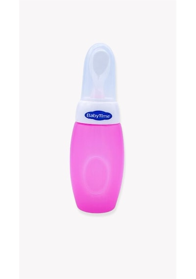 BABYTIME PP Kaışıklı Biberon İlk Kaşığım BT086 Pembe