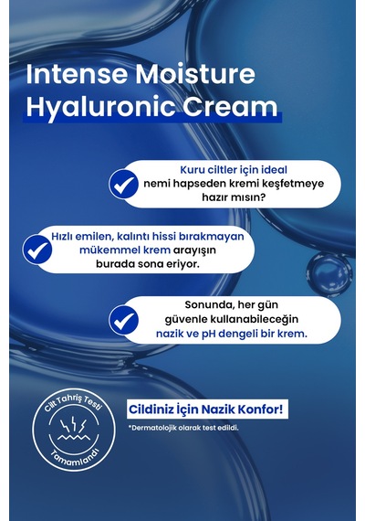 Bariyer Destekleyen Yoğun Nemlendirici Krem Realbarrıer Intense Moisture Hyaluronic Cream
