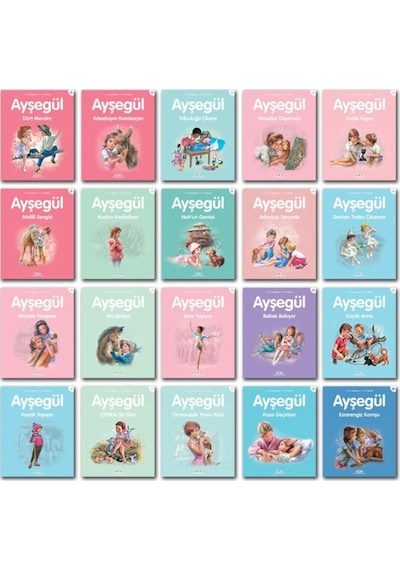 Ayşegül Serisi Ilk Okuma Karma 20 Kitap Set 1 - Gilbert Delahaye - Yapı Kredi Kültür