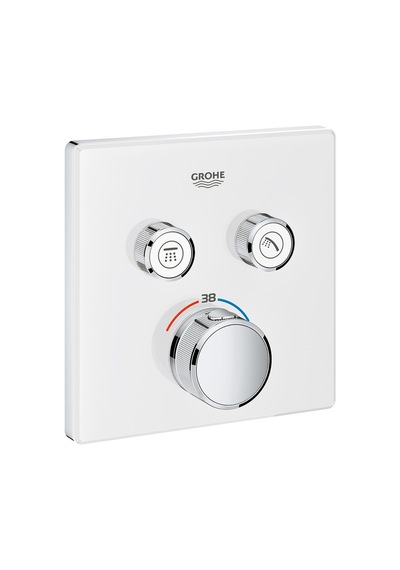 Grohtherm Smartcontrol Çift Valfli Akış Kontrollü Ankastre Termostatik Duş Bataryası 29156Ls0