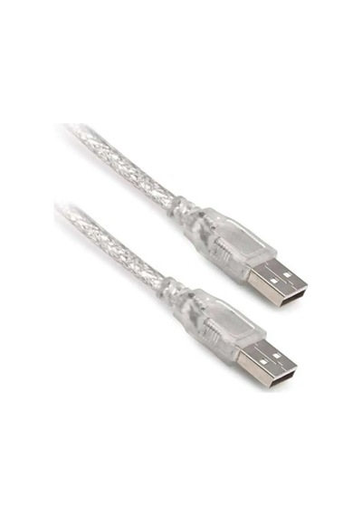 Usb Erkek-erkek Kablo 3 M Şeffaf S-lınk Sl-165m
