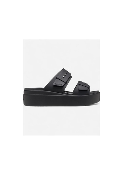 Crocs 207431-brooklyn Buckle 001-black Kadın Terlik Siyah