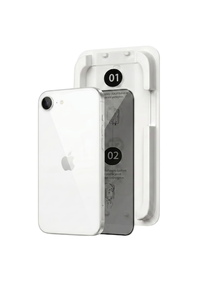 Fulltech Magicbox iPhone Uyumlu17e/16e/14/13pro/13 Premium Tempered Glass Aparatlı Ekran Koruyucu - Privacy Fulltech Magicbox iPhone Uyumlu17e/16e/14/13pro/13 Premium Tempered Glass Aparatlı Ekran Koruyucu - Privacy
