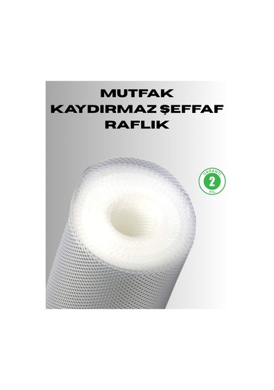 Kaydırmaz Şeffaf Raflık Çekmece Örtüsü 45x300 Cm Mh-hs1554-4600
