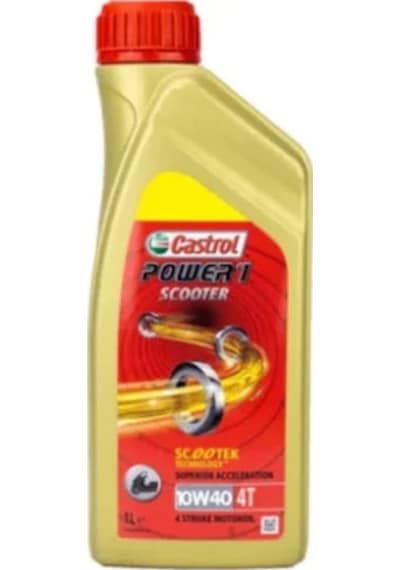 Castrol Power1 Scooter 4t 10w-40 Motosiklet Yağı 1 Lt