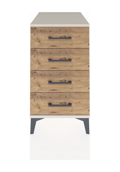 Kronos Komodin 4 Çekmeceli 44x59x80 Aytaşı-çam Aytaşı