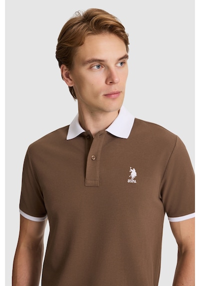 U.S. Polo Assn. U.s. Polo Assn. Erkek Kahverengi Tişört Basic 50326978-vr029