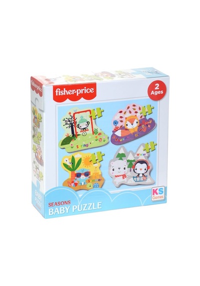 13403 Ks Fisher-Price Baby Puzzle Mevsimler - Seasons - 2 3 4 4 P