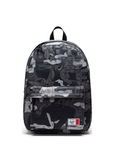 Herschel X Lego Classic Xl Sırt Çantası 16" Laptop Uyumlu Abstract Bricks Black Siyah