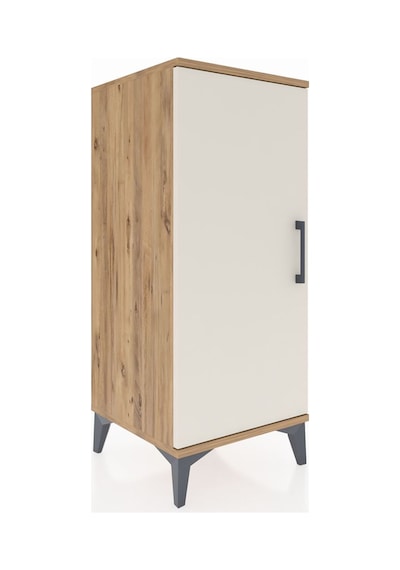 Hyperion Komodin Tek Raflı Tek Kapaklı 44x44x106 Çam-aytaşı Çam