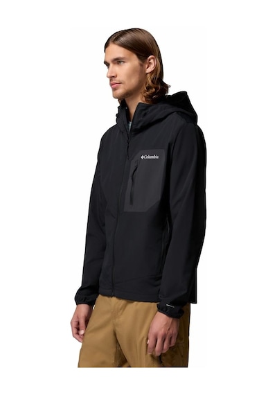 Columbia Tall Heights Iıı Kapüşonlu Erkek Softshell-9142 Siyah