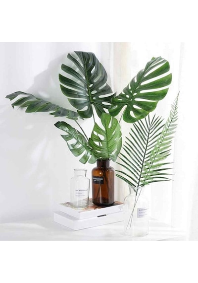 Yapay Deve Tabanı Yaprağı Xl - Monstera Yaprağı
