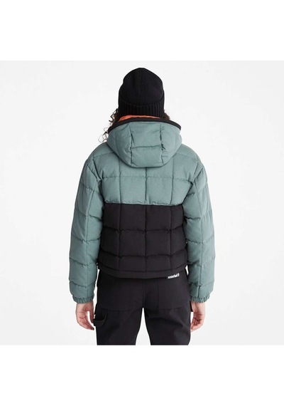 Timberland Hooded Puffer Kadın Kapüşonlu Mont TB0A5YTHDA91 Çok Renkli