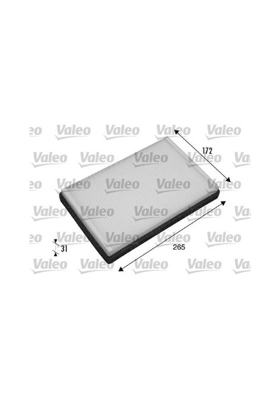 Valeo 698770 Polen Filtresi Volvo 850 91 96 C70 97 05 S70 97 00 V70 97 00 Xc70 97 02 Cu2650 9171296