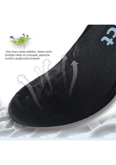 Active Team SG02 Yumuşak Memory Foam Hafızalı Yumuşak Spor İç Tabanlık