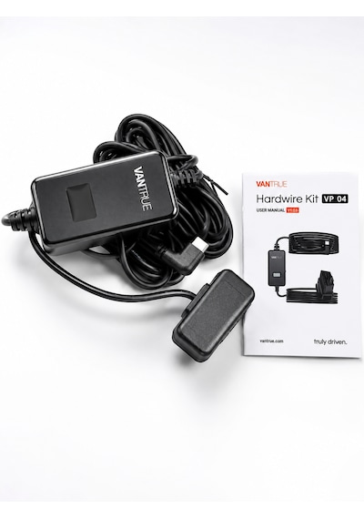 Vantrue Vp04 Obd Usb-c Hardwire Kablo 24/7 Park İzleme, 3 Kademe Voltaj Koruma