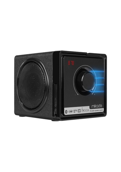 Bluetooth Destekli Siyah Müzik Hoparlörü, Sd Ve Mmc Desteği