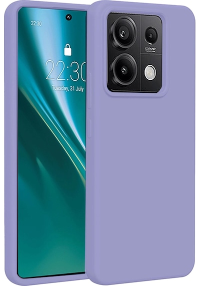 Gld-spt- Newface Xiaomi Redmi Note 13 Pro 4g Kılıf First Silikon - Lila