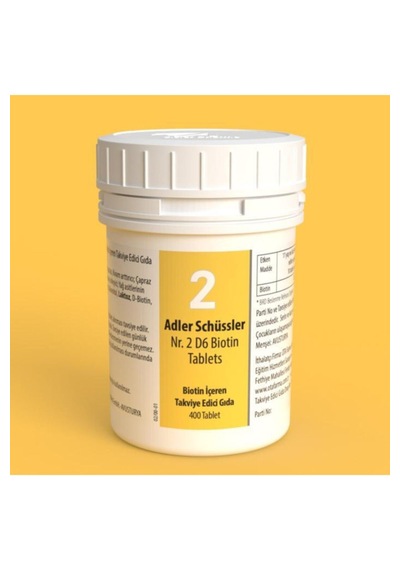 Adler Schüssler Nr.2 D6 Biotin 400 Tablet