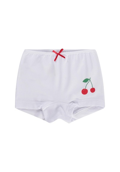 Civil Girls Kız Çocuk Kiraz 2-10 Yaş 2'li Boxer - Standart