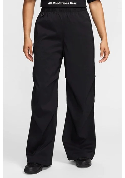 Nike Women's Acg Uv Activitorium Loose Fit Womens Pant. Bol Kesim Kadın Outdoor Yürüyüş Pantolonu Siyah