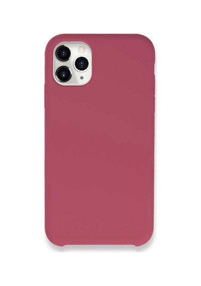 Newface - 601 - Apple iPhone Uyumlu 11 Pro Max Kılıf Lansman Legant Silikon - Csmo-tex - - Fuşya