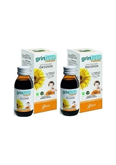 Grintuss Çocuk Öksürük Şurubu 128 Gr-2 Adet