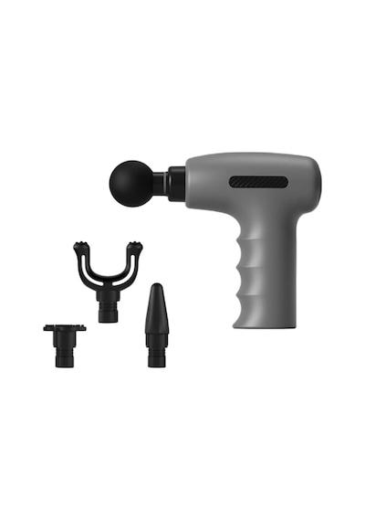 Titreşimli Masaj Aleti 4 Başlıklı 5 Hız Ayarlı 6mm Derin Doku Massage Gun 3200rpm 1200mah