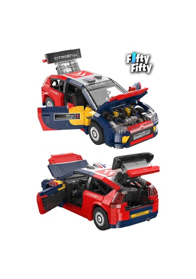 Cada Citroen C4 Wrc 2008 -c62005w 1569 Parça Profesyonel Oyuncak Yapım Seti