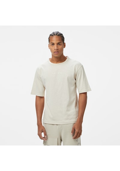 United4 Unıted4 Erkek Krem T-shirt Furea Krem