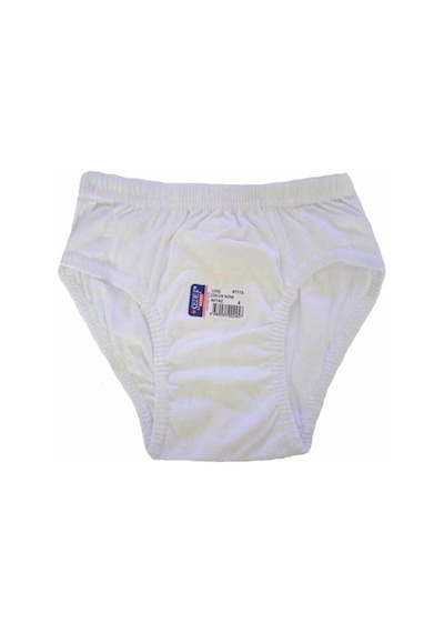 Sedef Yıldızı Erkek Çocuk Pamuklu Slip Külot 1035 - 12 Adet