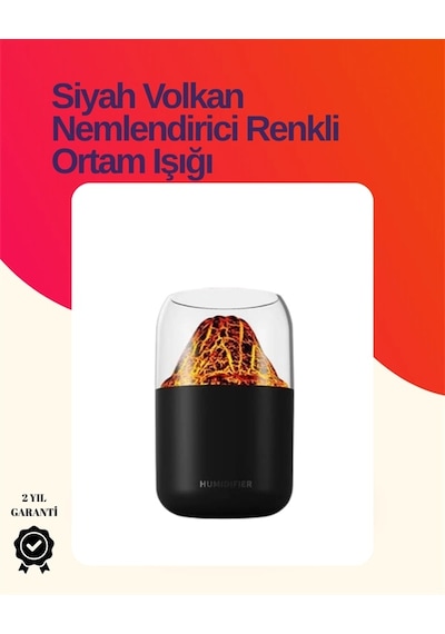 7 Renk Led Işıklı Uçucu Yağ Difüzörü Ultrasonik Teknoloji