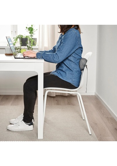 Ikea Raggarv Boyun Ve Bel Destek Yastığı 28 X 11,5 Cm Gri