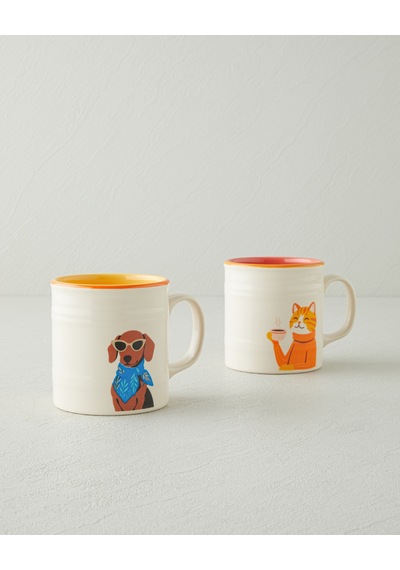English Home Sunny Dog Seramik Kupa 345 Ml Renkli