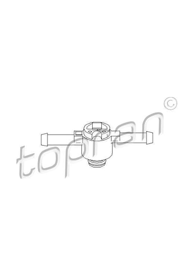 TOPRAN 108643001 Yakıt Filtre Valfi (VW Caddy 96-03 Golf 98-06 Lt 97-07 Passat 97-00 Polo 00-02)