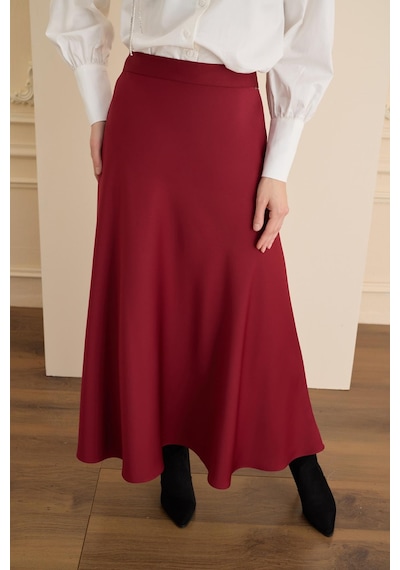 Senna Allure Skırt Bordo Bordo
