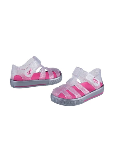 Igor Star Çocuk Pembe Sandalet Çok Renkli