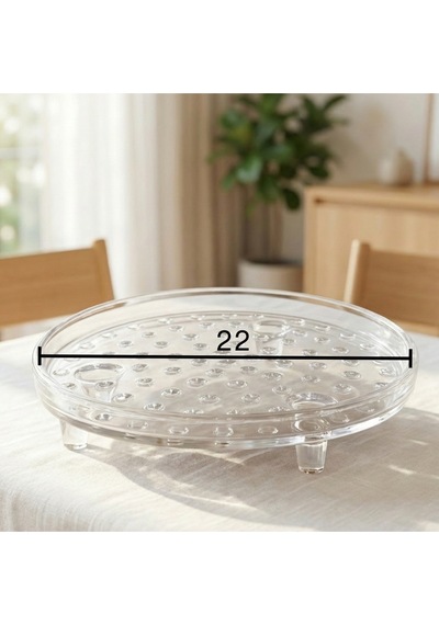 Selen Concept Bubble Model Cam Ayaklı Sunumluk 2'li Set Renk