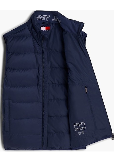 Tommy Hilfiger Tjm Lıght Down Packable Vest Erkek Mavi Yelek - Dm0dm23232