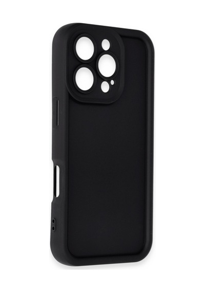 Apple iPhone Uyumlu  16 Pro Max Uyumlu Kılıf Viera Silikon - Siyah
