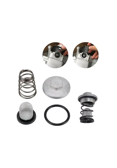 Scooter 125 150 50 Yağ Tapası Yağ Tapa Süzgeci Yağ Tapa Yayı