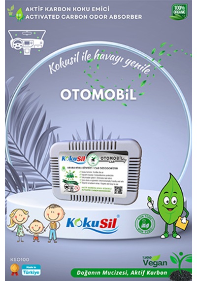 KokuSil Otomobil, Araba, Oto ve Kamyon Koku Giderici Koku Emici