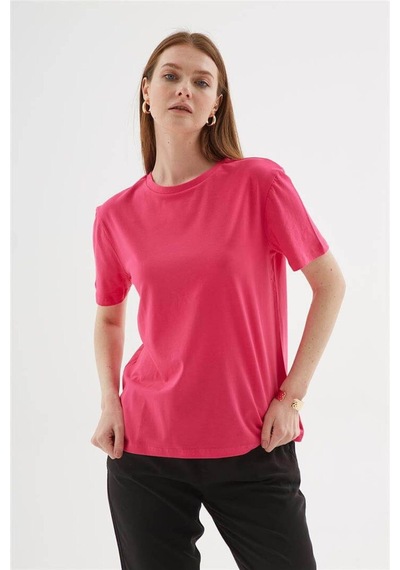 Fashıon Frıends Kadın T-shirt 25y0131k1 Bej