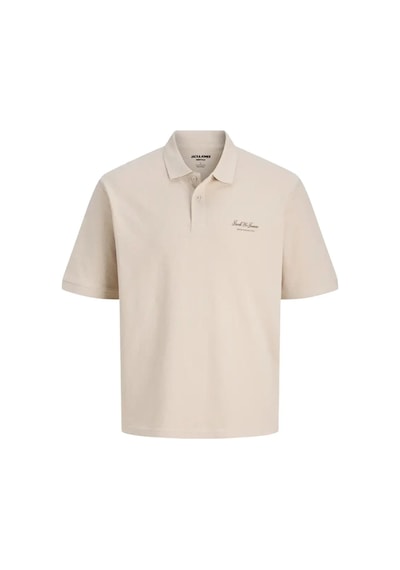Jack & Jones 12288877 Jjearchive Graphic Polo Ss Ln Tişört Ay Işığı