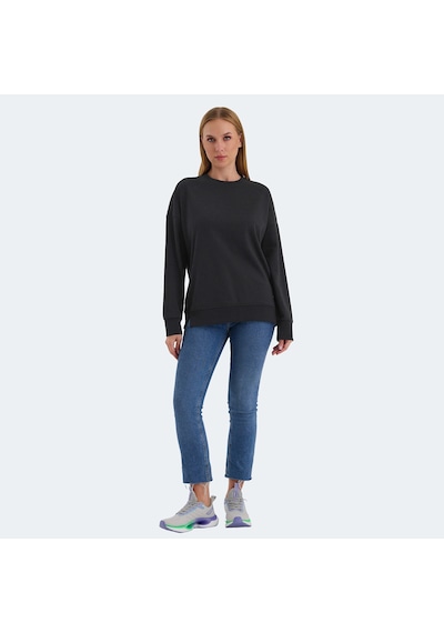 Slazenger VIRTUE Kadın  Siyah Sweatshirt