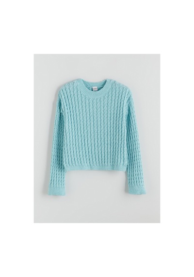LC Waikiki Alıta Cıty Farkıyla Lcw Kids Turkuaz Oval Yaka Kız Çocuk Kazak Turkuaz - 925578367 Turkuaz LC Waikiki Alıta Cıty Farkıyla Lcw Kids Turkuaz Oval Yaka Kız Çocuk Kazak Turkuaz - 925578367 Turkuaz