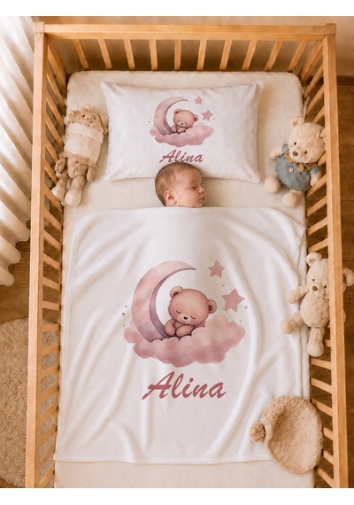 Pia Baby Kız Bebek Hastane Çıkışı 12 Parça %100 Pamuk İsme Özel Organik Baskılı Kese Hediyeli 100811k3x Ekru